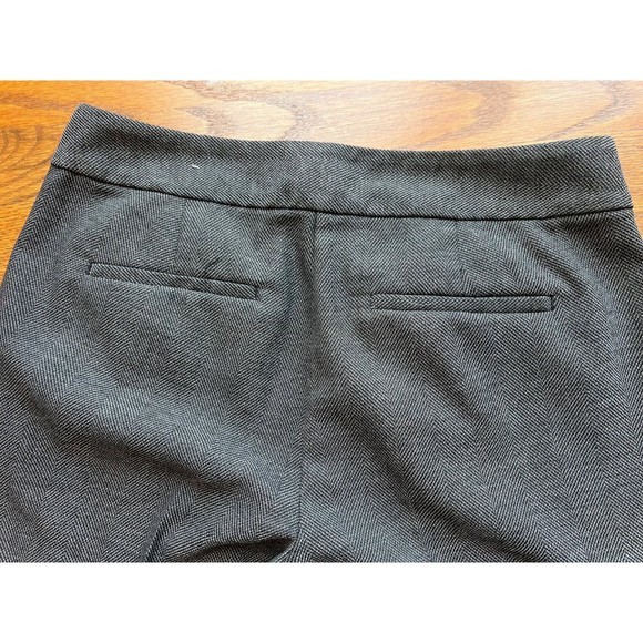 Ann Taylor Factory Women’s Dress Pants Work Slacks Black White Size 4P - Picture 4 of 5